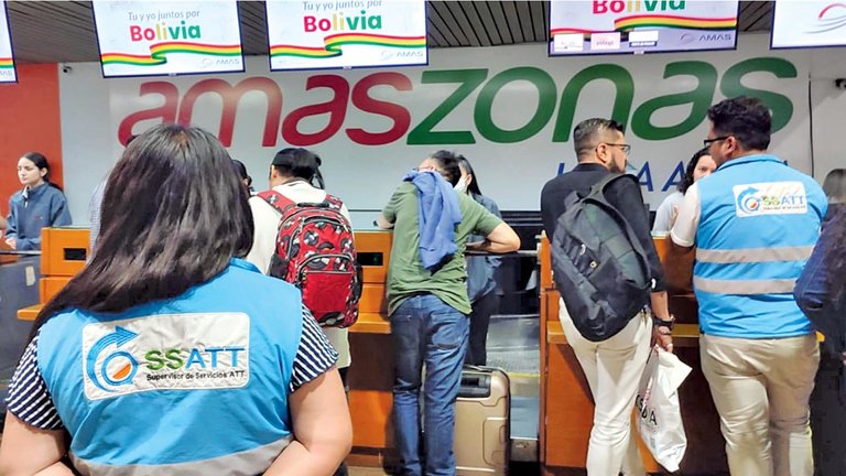 El ente regulador reforzó su personal de control en los aeropuertos del país./ ATT
