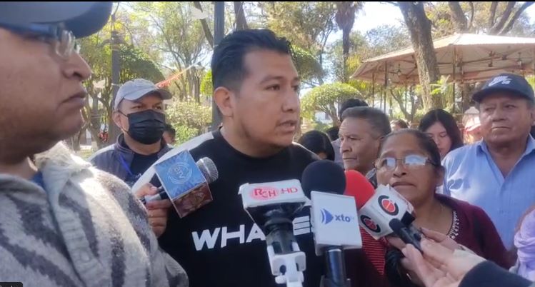 Miembro de la Dirección Municipal del Movimiento Al Socialismo (MAS), Rolando Choque