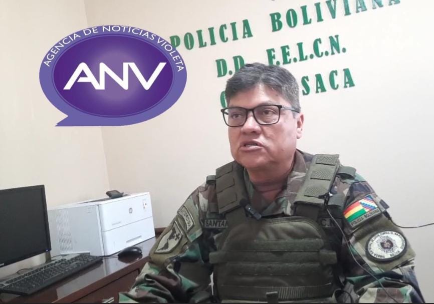 Director Departamental de la FELCN, Cnel. Carlos Sandander
