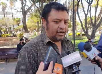 Presidente Municipal del Movimiento Al Socialismo: Hernan Ayllón