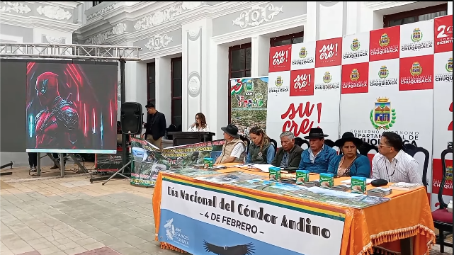 Gobernación de Chuquisaca impulsa la conservación del Cóndor Andino en su día