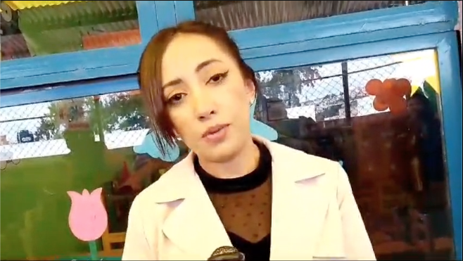 Fabiola Rosales, directora de uno de los centros