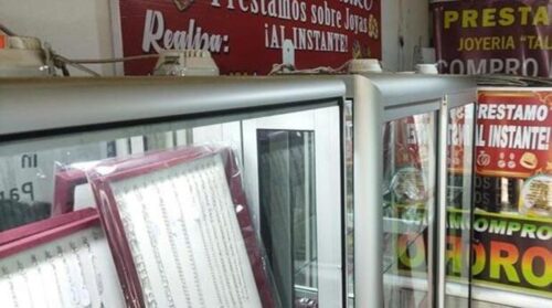 Una foto de archivo de una joyería