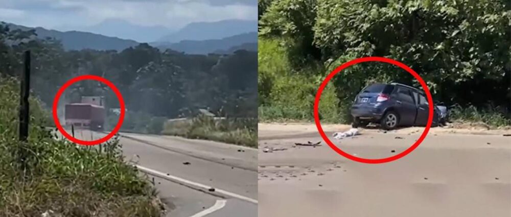 Bebé sobrevivió a fatal accidente