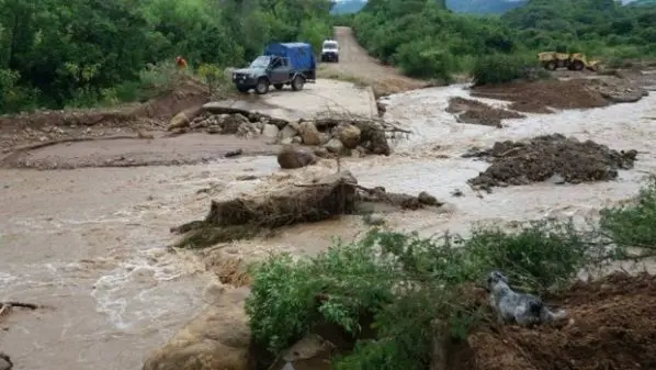 Hucareta, lluvias