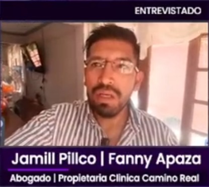 abogado y activista Jamil Pilco