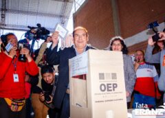 Chuquisaca: «Tata» García se allana a su derrota en la segunda vuelta ||  Al 98% del conteo rápido.