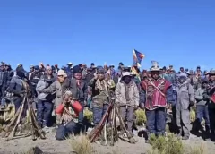 Transporte de Oruro y Campesinos Quechuas de Potosí se unen a la COB; Chuquisaca se suma el 26M || Los transportistas desconocieron al dirigente nacional Lucio Gómez a quien acusaron de “haberse hecho comprar”.